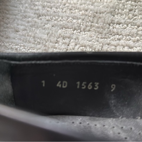 Prada Black Leather Penny Loafers - Picture 4 of 4